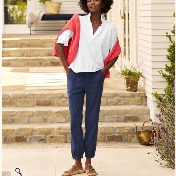 EUC Frank & Eileen Foxrock Cotton Twill Jogger Size 4 - Picture 4 of 8